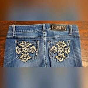 Premiere by Rue 21 Women's Blue Jeans Size 7 Regular